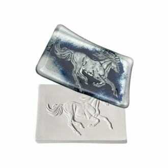 Horse Dish Slumping Kiln Mold