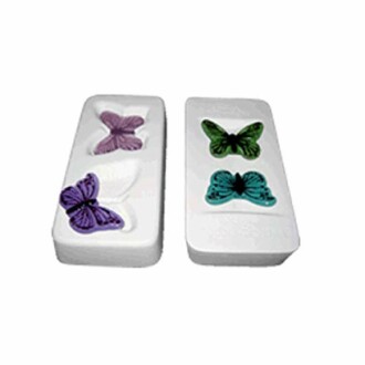 Glass Fusing Mold Small Butterflies