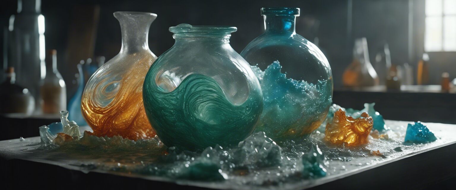 Creative glass casting project