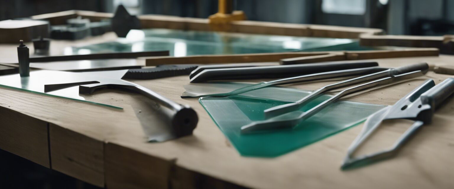 Cutting tools for glass making