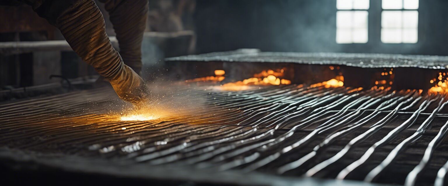 Glass kiln maintenance