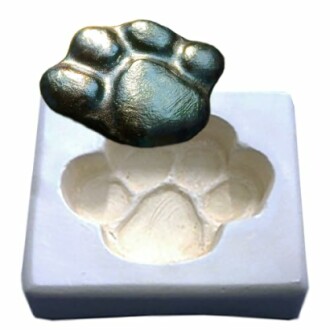 Paw Print Casting Glass Fusing Kiln Mold